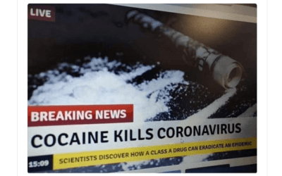 Coronavirus Cannot be Cured by Drinking Bleach or Snorting Cocaine, Despite Social Media Rumors