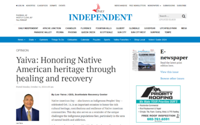 Yaiva: Honoring Native American heritage through healing and recovery: SRC in the News