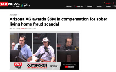 Arizona AG awards $6M in compensation for sober living home fraud scandal