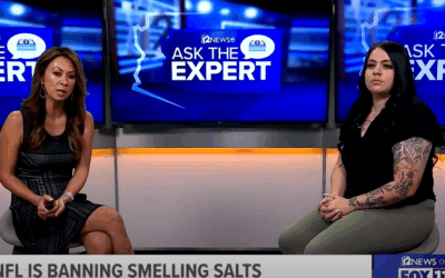 12 News: NFL Bans Smelling Salts – Dangers of Ammonia Based Inhalants: SRC in the News